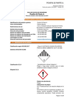 HOJA DE DATOS DE SEGURIDAD Poxifix-32 Parte A Fecha de Emisión - 22 de Diciembre de 2017