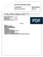 Standard Log 047 - 00 - Maintenance Electricite