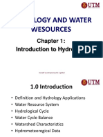 Chapter 1 - Introduction To Hydrology