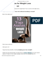 13 Asanas Weight