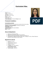 Curriculum Vitae.: Datos Personales