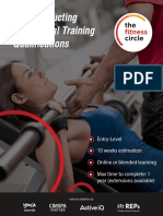 Gym Instructing & Personal Training Qualifications