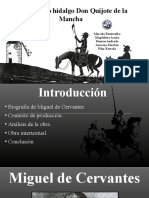 El Ingenioso Hidalgo Don Quijote de La Mancha