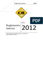 Reglamento interno 2012