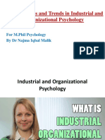 Week Six Contemporary Issues and Trends in Industrial Organizational Psychology
