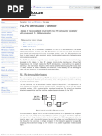 PLL FM Demodulator - Detector