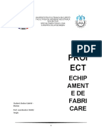 Proi ECT: Echip Ament EDE Fabri Care
