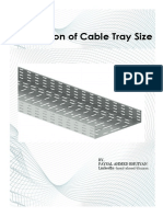 Calculation of Cable Tray Size