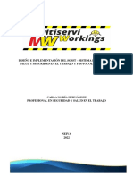 Diseño E Implementación Del SGSST - Sistema de Gestión de Salud Y Seguridad en El Trabajo Y Protocolo de Covid-19