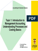 Management Accounting for Decision Making