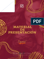 Material DE Presentación: Español