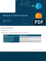 Module 6: Etherchannel: Switching, Routing and Wireless Essentials V7.0 (Srwe)