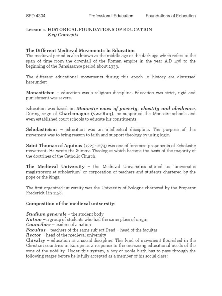 EDU 101 HISTORY OF EDUCATION PDF FREE DOWNLOAD IN ENGLISH visual data 6