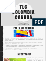 TLC Colombia Canadá: Elaborado Por: Daniel Arango Paulina Trujillo