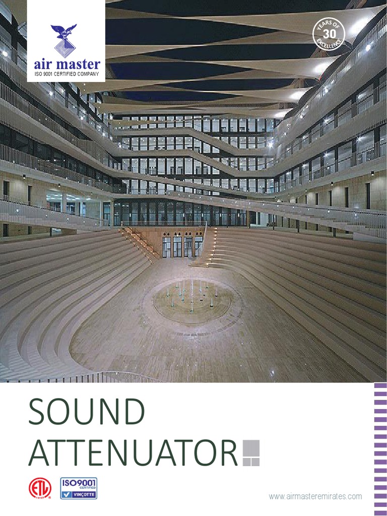 Sound Attenuators Catalog PDF Duct (Flow) Decibel