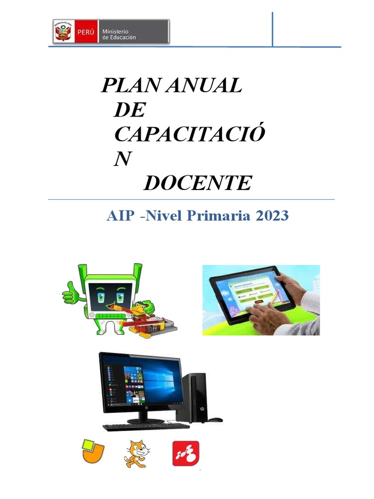 Plan de Capacitacion | Descargar gratis PDF | Maestros | Enseñando