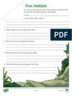 Tree Habitat: Page 1 of 2