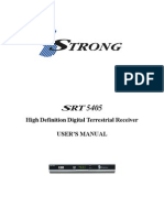 SRT 5405/5405E User Manual