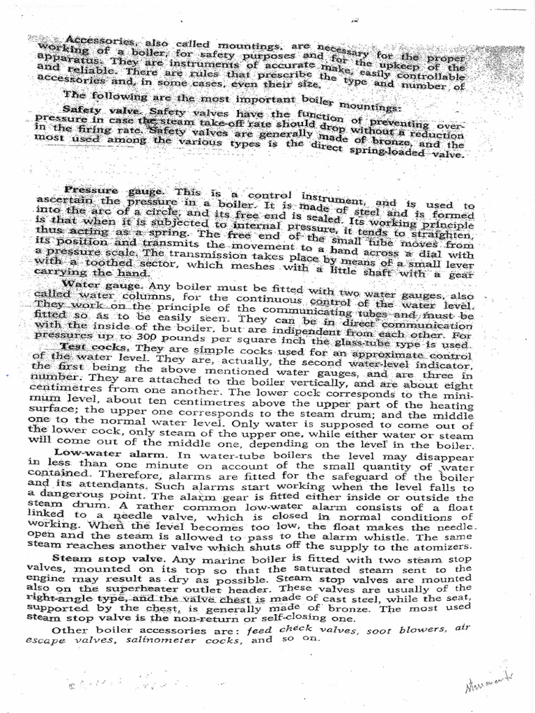 Boiler Mountings | PDF