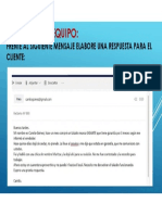 M1 - Práctica Atención Al Cliente Correo Electrónico