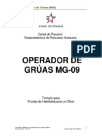 Operador de Grúas MG-09