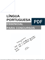 Língua Portuguesa: Essencial para Concursos