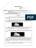 EVALUACION 5to Básico (Novela y Art. Informativo)