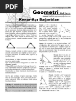 Silo - Tips - Geometri Notlar Kenar A Bantlar Mustafa Yaci