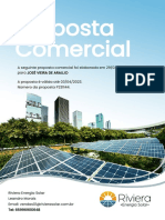 Proposta Comercial para Geração de Energia Solar de 1000 kWh