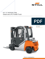RX 70 Technical Data Diesel and LPG Forklift Truck: RX 70-20/600 RX 70-25 RX 70-25/600 RX 70-30 RX 70-30/600 RX 70-35