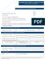 Formato de Informacion Medio de Pago - CDR