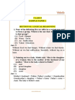 Class 8 Sample Paper 1 Questions and Answers
