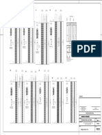 Plano de ferragem de fundação