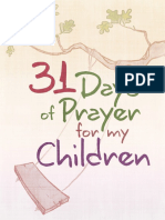 31 Days of Prayer For My Children