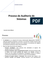 Proceso de Auditoria de Sistemas: Gonzalo Arnáiz Mikasic