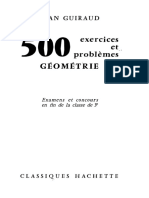 Geometrie: Exer :. Problemes