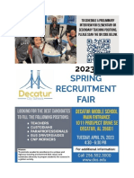 Decatur City Schools Job Fair