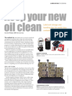 Lubricant Storage and Handling Tips For World-Class Contamination Control