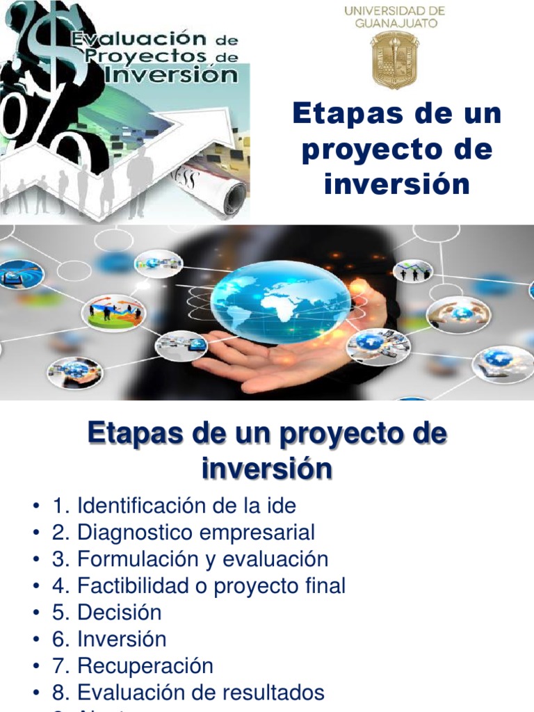 Etapas de un Proyecto de Inversión | PDF | Evaluación | Inversiones