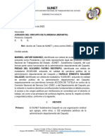 Sunet: Sindicato Unitario Nacional de Trabajadores Del Estado Subdirectiva Caqueta