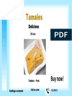 Tamales: Buy Now!