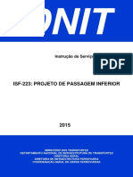 Isf 223 Projeto de Passagem Inferior