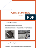 Pulpas de Mineral: Metalurgia