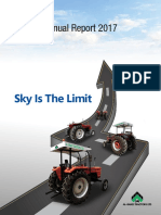 Sky Is The Limit: AL-GHAZI TRACTORS LTD Annual Report 2017