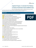 Employers Aaip Tech Pathway Naics Codes List