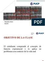 Modelización de Funciones Exponenciales: Matemática Básica MAT155