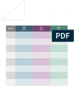 Weekly College Schedule Template V1 - ES