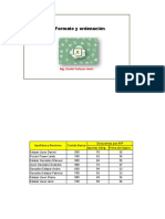 Formato y Ordenación: Mg. Daniel Salazar Lluén