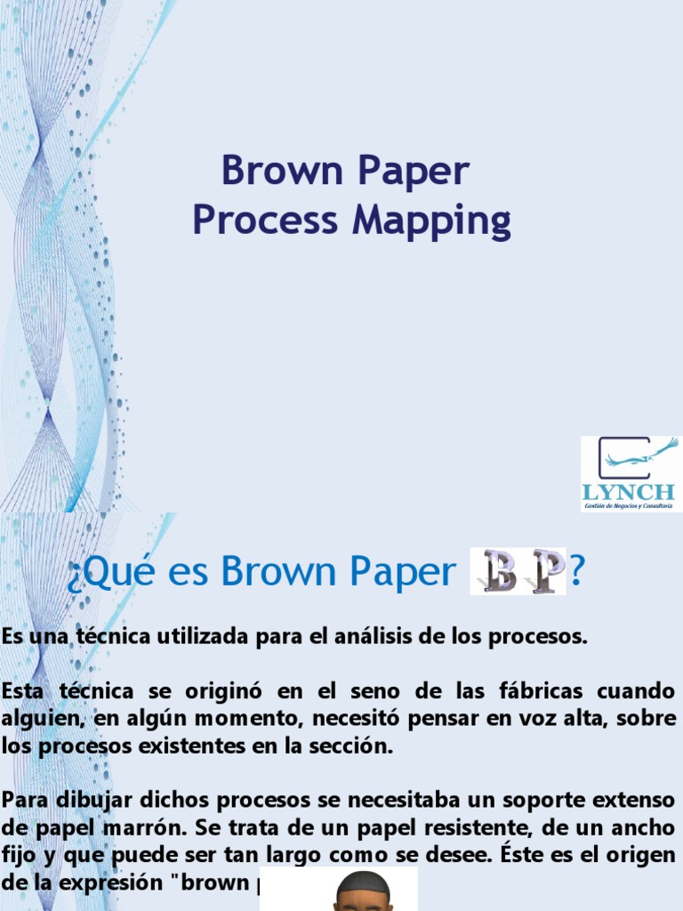 Metodología Brown Paper en Mapeo de Procesos | PDF