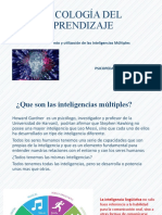 PSICOLOGÍA DEL APRENDIZAJE Semana 8